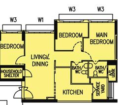 Blk 408A Northshore Residences II (Punggol), HDB 4 Rooms #511129351